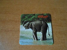 figurina animali ELEFANTE ed.KELLOGG'S figurina plastica in rilievo