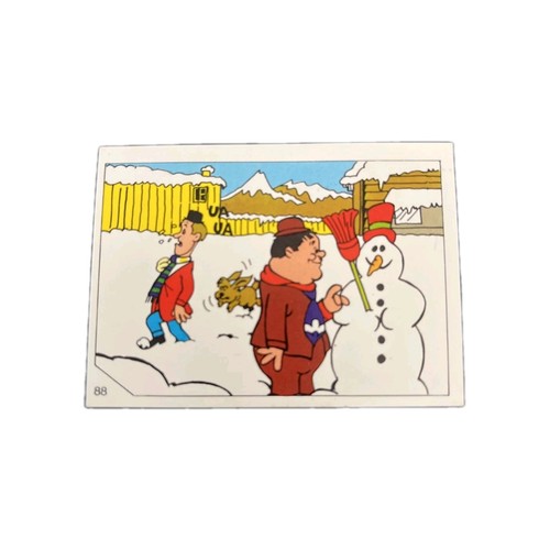 Figurina cartoncino stanlio - figurina/cartoncino, e