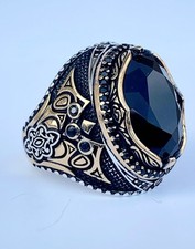 925 Silver Berber Onyx Onyx