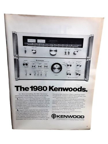 Kenwood 7100 7500 1978 - ka-7100, kt-7500