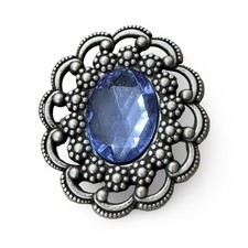 Graziosa spilla color argento