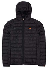 Ellesse Giubbotto Uomo Puffer Lombardia Giacca Imbottita Antracite Nero