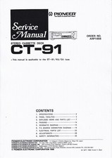 Manuale di servizio per