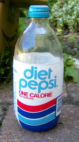 Bottiglia vetro cola - cola, diet
