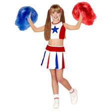 Vestito carnevale cheerleader - vestito,