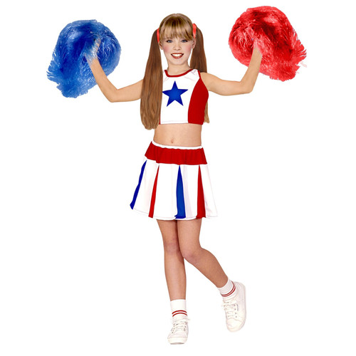 Vestito carnevale cheerleader - vestito,