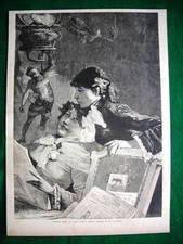 1882 - Amenità, quadro del signor Virgilio Ripari (disegno del signor A.Cairoli)