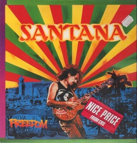 Santana freedom vinile cbs - freedom,