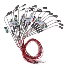20pcs Mini Lampade ferroviarie