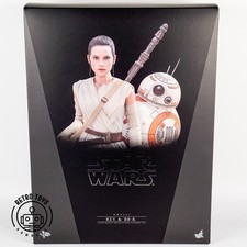 Rey BB-8 MMS337 Hot Toys Star Wars 1/6 personaggio da collezione IMBALLO ORIGINALE Sideshow