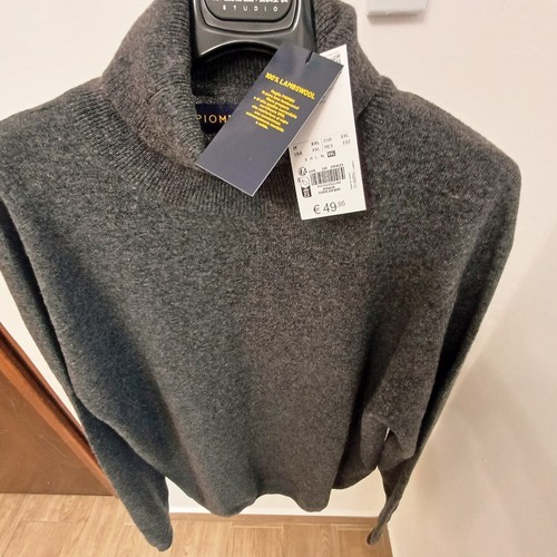 Pull over collo alto uomo - over,