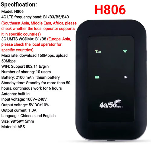 Router wifi mobile lte - wifi, 4g