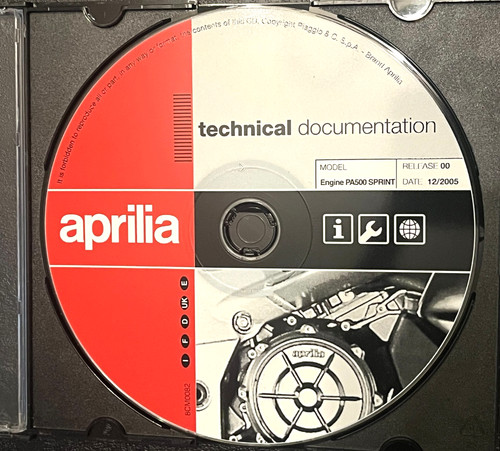 Motore tecnica aprilia pa - tecnica,