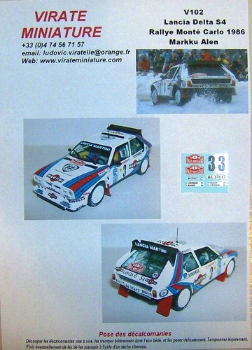 V102 lancia delta rallye - delta,