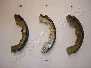 Kit ganasce freno japanparts - freno,