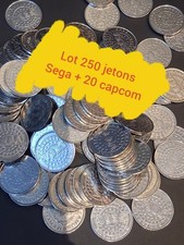 Lot De 250 Jetons Sega + 20