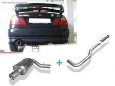 Impianto Completo Da Kat Mitsubishi Lancer Evolution VI - Evo 6 1x100mm Rotondo