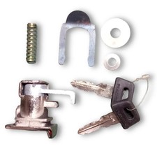 Vespa tool box lock chrome two