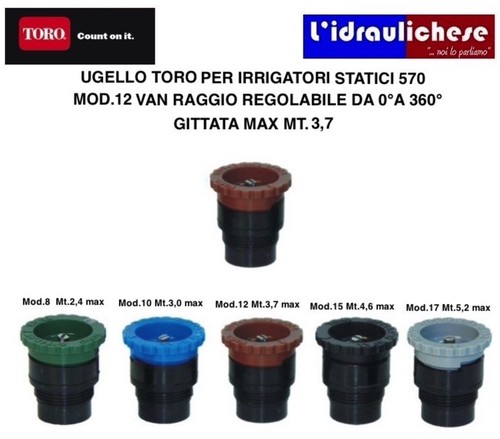 Ugello toro mod van - ugello,