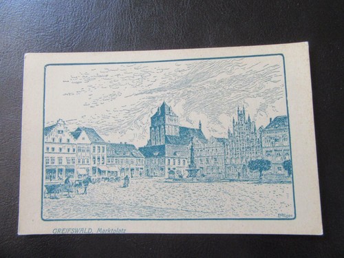 Cartolina greifswald - cartolina,