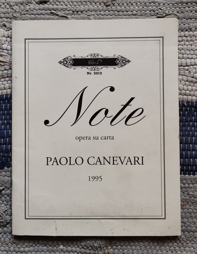 Paolo canevari note opera - paolo,