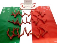 Ramo Corallo Rosso Lotto 5 Pezzi Pietra Preziosa Gioielli Italiani Mediterranei