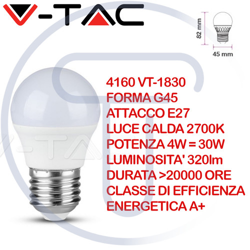 Tac 4160 lampadina led - v-tac,