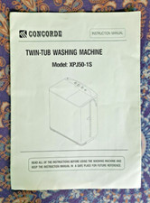 Lavatrice doppia vasca manuale