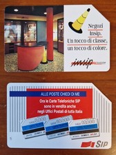2 Schede telefoniche Insip