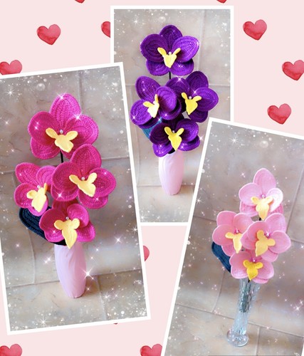Orchidea uncinetto - orchidea,