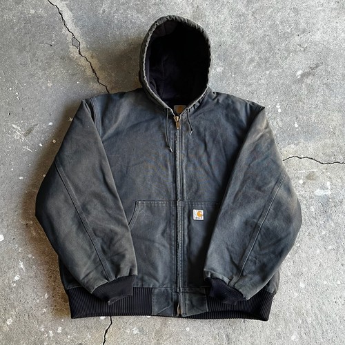 Carhartt faded black hooded