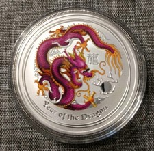 Lunar 2 II drago colore viola