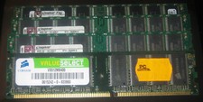 512 MB RAM DDR1 memoria di marca 266/333/400 MHz PC3200 PC2700 PC2100 DIMM 184 poli