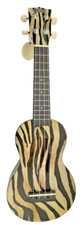 Mahalo Ukulele Soprano Zebra Borsa Inclusa Legno Art Ma1Ze Idea Regalo