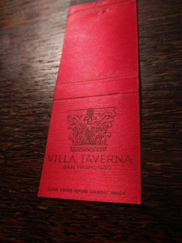 Copertina fiammiferi vintage