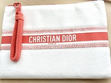 Dior Terry Cloth Clutch Beach