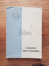 CATALOGO PARTI DI RICAMBIO LANCIA ARDEA - PRIMA EDIZIONE 1940