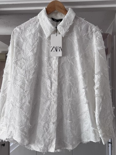 Top camicia zara bianco - zara,