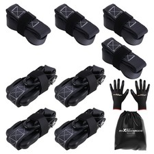 Cinghie Sicurezza Cricchetto for Moto ATV 2363kg 4pz Poliestere 2.4m