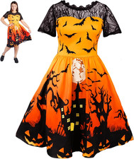 Costume Di Halloween per Donna Halloween Cosplay Cocktail Party Abiti Gonna Di Z