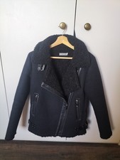 Cappotto blu navy foderato