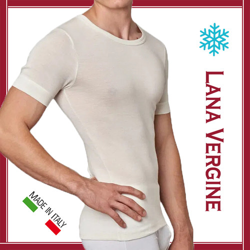Maglia intima uomo lana - maglia,