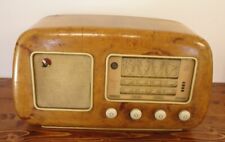 Radio d'Epoca originale Anni '50/'60 non restaurata WATT 50 ARGO legno marrone