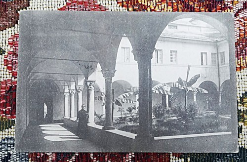 Cartolina chiostro dei - cartolina,