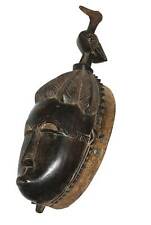 MASCHERA AFRICANA LEGNO YAURE COSTA AVORIO ANTIQUARIATO VINTAGE ETNICA TRIBALE ARTE LEGNO 