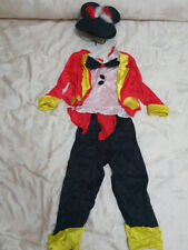 Vestito Carnevale bambino Topolino Walt Disney 3 / 4 anni Usato solo 2 volte