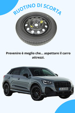 Ruotino di Scorta 17" per AUDI Q2 - 125/80R17 (63.2x14 cm)