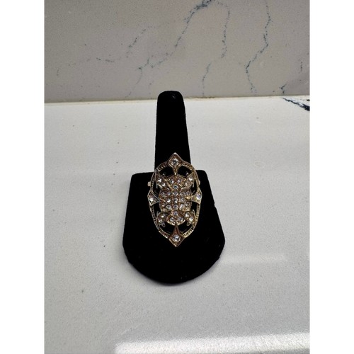 Anello dichiarazione strass