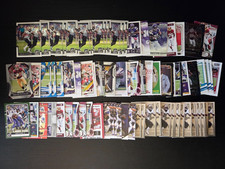 Lotto 79 carte Adrian Peterson Minnesota Vikings Saints Lions Redskins collezione