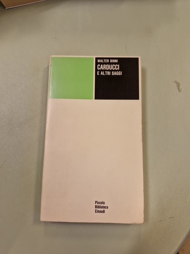 Carducci altri saggi - carducci,